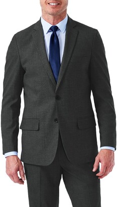 Haggar Mens J.m Premium Stria Tailored Fit Suit Separate Coat with Pant 