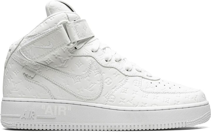Nike x Louis Vuitton Air Force 1 Mid sneakers - ShopStyle Trainers &  Athletic Shoes