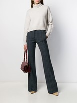 Thumbnail for your product : Piazza Sempione High Waisted Flared Trousers