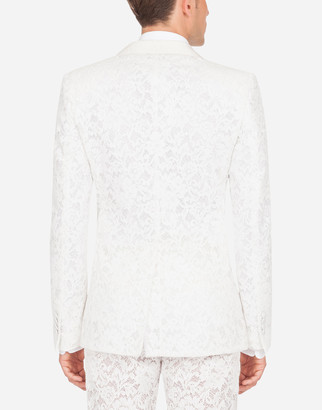 Dolce & Gabbana Sicilia jacket in cordonnet lace