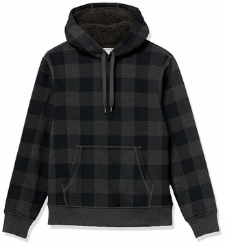 mens plaid zip up hoodies