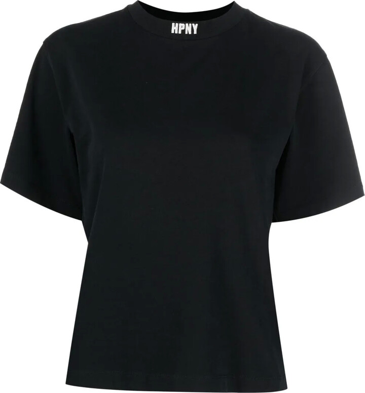 Heron Preston logo-embroidered organic cotton T-shirt