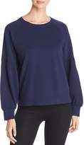 Donna Karan New York Blouson-Sleeve Sweatshirt