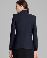 Thumbnail for your product : Helmut Lang Jacket - Front Overlap Stretchy Wool