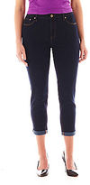 Thumbnail for your product : JCPenney jcp Slim Ankle Jeans - Plus