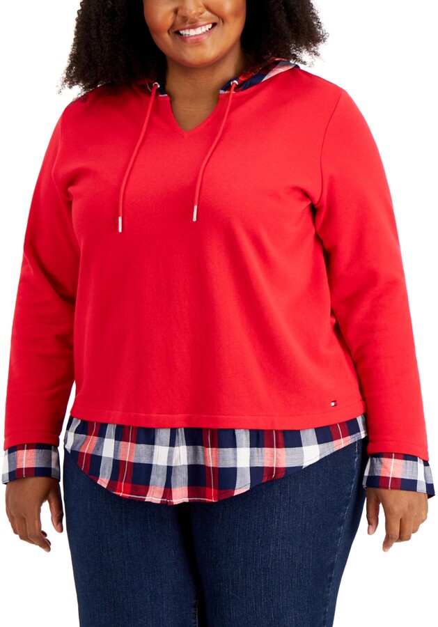Woman Within Women's Plus Size Layered-Look Tee Shirt