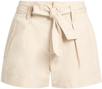 Etoile Isabel Marant Oscar tie-waist cotton shorts