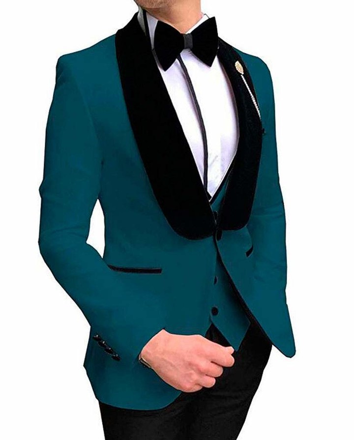 teal jacket mens