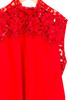 Thumbnail for your product : Sandro Lace Open Back Top w/ Tags