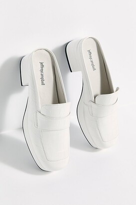 Jeffrey campbell studious loafer mules Clearance