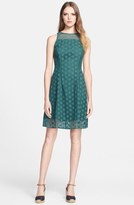 Thumbnail for your product : Tory Burch 'Hallie' Broderie Anglaise A-Line Dress