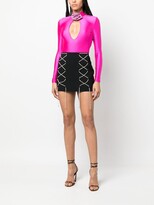 Thumbnail for your product : Giuseppe di Morabito Crossover-Straps Mini Skirt
