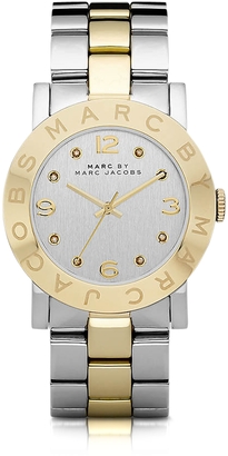 Marc by Marc Jacobs Amy 36 MM Two Tone Stainless Steel Women's Watch