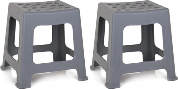 Mintra MintraLightDutyPlasticStools(2Pack)