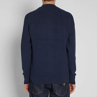 Fred Perry Authentic Bomber Neck Zip Cardigan