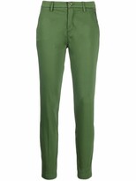 Thumbnail for your product : Liu Jo Two-Pocket Cotton Slim-Fit Trousers