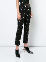 Thumbnail for your product : Miaou Daisy Embroidered Trousers