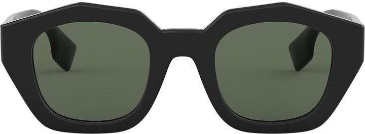 burberry geometric sunglasses