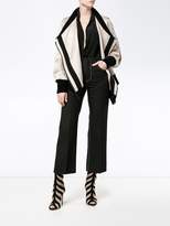 Thumbnail for your product : Ann Demeulemeester Bomber Jacket with Contrast Detailing