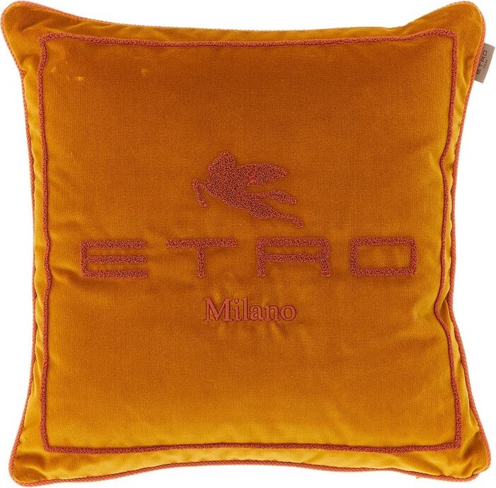 ETRO HOME Pegaso Embroidered Cushion