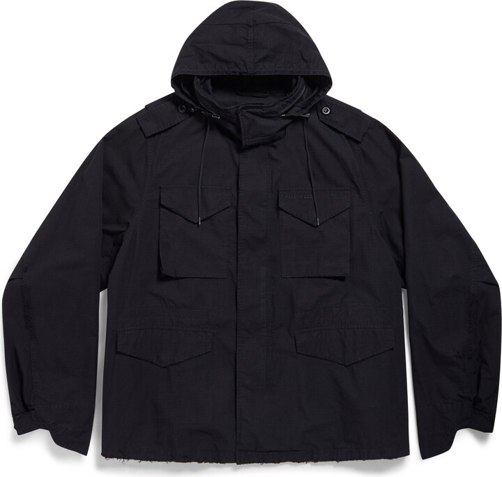 balenciaga military jacket