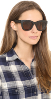 Thumbnail for your product : Wonderland Colony Leather Sunglasses