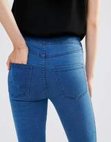 Thumbnail for your product : Minimum Vilma High Rise Skinny Jeans-Blue