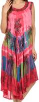 Thumbnail for your product : Sakkas 10SE Tasanee Caftan Tank Dress/Cover Up - OS