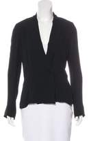 Thumbnail for your product : By Malene Birger Silk Notch-Lapel Blazer