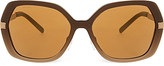 Thumbnail for your product : Burberry BE4153 gold mirror sunglasses