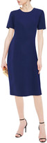 Thumbnail for your product : Carolina Herrera Wool-blend Cady Dress