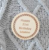 Thumbnail for your product : Sweet Pea Design Personalised Birthday Badge
