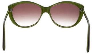 Alexander McQueen Oversize Cat-Eye Sunglasses