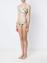 Thumbnail for your product : BRIGITTE foliage print bikini set