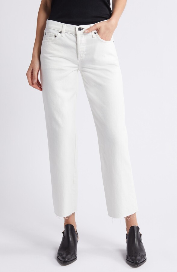 Ankle Straight Leg Jeans