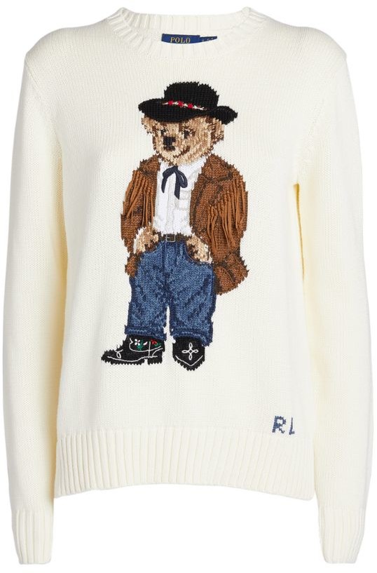 polo bear sweater women