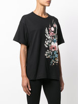 Thumbnail for your product : No.21 floral embroidered T-shirt