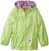 Thumbnail for your product : London Fog Little Girls'  Midweight Windbreaker Jacket with Kanga Pockets