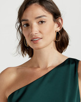 Thumbnail for your product : Ted Baker ZAARAA One shoulder fold detail midi dress
