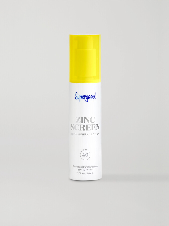 Supergoop! Zincscreen 100 Mineral Lotion Spf40, 50ml Pink