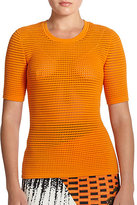 Thumbnail for your product : Yigal Azrouel Waffle-Knit Top