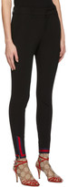 Thumbnail for your product : Gucci Black Web Leggings