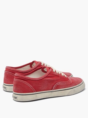 RE/DONE 70s Canvas Trainers - Red