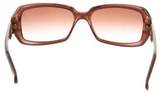 Thumbnail for your product : Fendi Tinted Rectangle Sunglasses