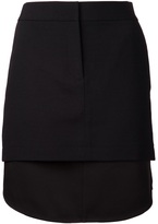Thumbnail for your product : Alexander Wang Double Layer Tail Skirt