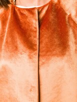 Thumbnail for your product : Gianluca Capannolo Collarless Velvet Top