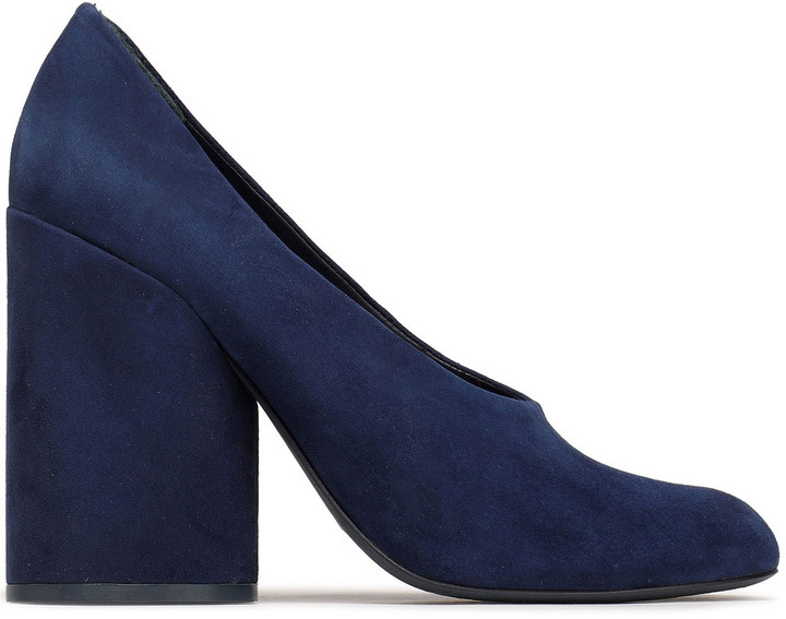 tory burch blue heels