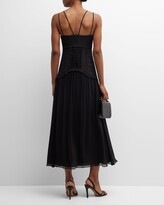 Thumbnail for your product : Jason Wu Sleeveless Crinkled Silk Maxi Dress