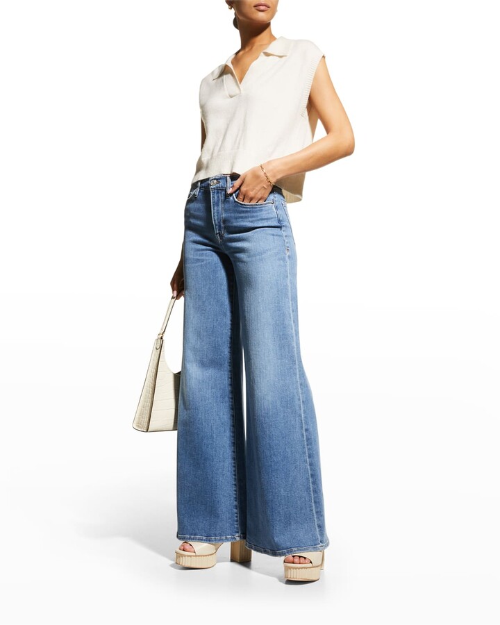Denim Palazzo Pants | Shop the world's largest collection of 