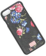 Thumbnail for your product : Dolce & Gabbana Flower Print Dauphine Phone Case